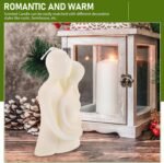 Romantic Embracing Couple Scented Candle with Soy Wax Aromatherapy for Home Decor Relaxing Unique Table Photo Prop Gift for Valentine Day and Bedroom Ambiance - Image 9