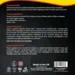 Pure Organic Quercetin - High Potency Quercetin Supplement for Antioxidant Support - Organic Quercitin Antioxidant Supplements for Immune Health & Energy Boost - Image 4