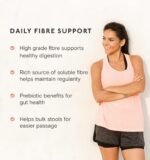 Organic Psyllium Husk Capsules 1200mg | High Strength Psyllium Husk Fibre Supplement | 120 Vegan Capsules | Daily Soluble Fibre Supplement - Image 3