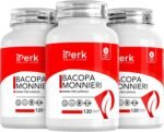 Bacopa Monnieri 500mg High Strength 120 Vegan Capsules Brahmi Extract Manufactured in ISO Lisenced Facilities Non - GMO, Dairy Free, Allergen Free & Gluten Free - Image 3