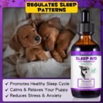 Melatonin for Dogs & Cats, Dog Melatonin, Sleep Aid for Dogs Anxiety Relief, Supports Relaxation, Helps with Noise, Fireworks, Deep Sleep for Cat & Dog for All Breeds 60ml (1) - Image 6