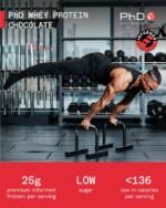 PhD Nutrition Whey Powder 500g Chocolate – with 25g Informed Protein per Serving, enriched with Well-Tolerated Cultures - Image 3