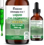 LIPOSOMAL Chlorophyll Drops, Chlorophyll Liquid, Face and Body Cleanser, Alcohol Gluten-Free Liquid Chlorophyll | Energy Supplement, Immune Support, Natural Deodorant, 60ml, Baanaas - Image 5