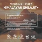 Shilajit Resin, 100% Pure Raw Shilajit from Himalayas, Fulvic Acid & 85+ Minerals for Energy, Stamina & Vitality, 50g Jar with Spoon - Image 3