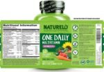 NATURELO One Daily Multivitamin for Women (50+) - with Natural Food-Based Vitamins, Minerals, Fruit & Veg Extracts - Iron-Free Menopause Supplement - 60 Vegan Capsules | 2 Month Supply - Image 5
