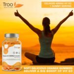 Troo Health Care Vitamin D3 4000iu - 60 Natural Orange Flavour Chewable Gummies - Five Months Supply - Non GMO Tasty Gummy Supplement to Support Immune Function and Help Maintain Bones and Teeth - Image 4