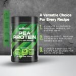 Pea Protein Powder 1kg – Plant-Based 90% Protein, Unflavoured & Sugar-Free Supplement for Lean Muscle Growth – 33 Servings. - Image 3