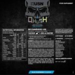 Qhush Black Blue Raspberry Pre Workout 220G: Explosive Energy Drink Powder—High Caffeine Energy Supplement With Vitamin B6 Complex For Focus And Performance - Image 3