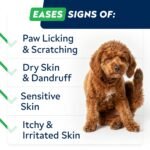 STRELLALAB Allergy Support Chews for Dogs with Omega 3 Fish Oil - Itchy Skin Support Immune Supplement - Skin & Coat Health - Made in UK - Stop Itch & Hot Spots - Pork Flavor - 180ct - Image 6