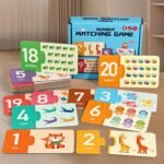 Educational – Educational with Pairs of Pictures, Set of Educational Memory to Promote Concentration and Memory, Matching with Numbers and Letters for - Image 3