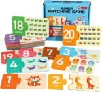 Educational – Educational with Pairs of Pictures, Set of Educational Memory to Promote Concentration and Memory, Matching with Numbers and Letters for - Image 9