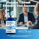 NAD+ Supplement 1500MG, 120PCS Ultra NAD+ & Resveratrol Supplement, Boosting Riboside for Cellular Energy, Metabolism & Repair - Image 4