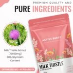 Milk Thistle High‑Strength 5400mg Tablets | 25:1 Seed Extract with 216mg Silymarin | 120 Vegan Tablets, UK Made & Lab Tested | No Unnecessary Fillers, Binders or Additives | Quality Silymarin Extract - Image 4