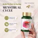 GinSen Soothe Cycle Blend, Natural PMS Relief for Women, Period Management, 150 Capsules, Vegan Approved Supplement, Made in UK - Image 3