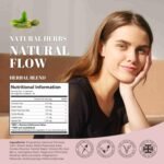 GinSen Soothe Cycle Blend, Natural PMS Relief for Women, Period Management, 150 Capsules, Vegan Approved Supplement, Made in UK - Image 6