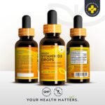 Nutravita Vitamin D3 Drops 60ml (2000 Drops) – Vitamin D 1000IU per Drop – Flexible Dose of Liquid Vitamin D Supplement – Supports Normal Bones, Immune System & Calcium Absorption - Image 4