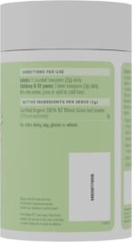 Lifestream Wheatgrass Powder Certified Organic Alkalising Green Superfood High in Vitamins Minerals and Chlorophyll for Detox and Energy Support Vegan 100 Grams - Image 3