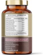 Mushroom Complex 6 Organic – High Strength 30% Polysaccharides - Chaga, Cordyceps, Shiitake, Reishi, Lions Mane, Maitake - UK Manufactured (120 Capsules) - Image 3