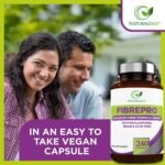 FibrePro 1000mg - Fibre Supplement -240 Psyllium Husk Capsules | High Strength Fiber Supplement Enriched with Prebiotic Inulin, Aloe Vera & Flaxseed | Vegan, Non GMO| UK Made - 4 Month Supply - Image 6