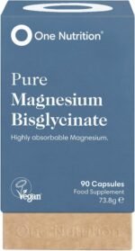 Pure Magnesium Bisglycinate by One Nutrition | High Absorption Magnesium for Sleep, Stress, Heart & Energy Support | 700mg per Capsule | 90 Capsules | 2-Month Supply - Image 6