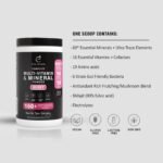 Multi Vitamin & Mineral Powder, Berry Flavour, containing Over 69 Minerals + Trace Elements, 16 Vitamins + cofactors, and 19 Amino acids. - Image 3