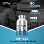 GH-1000 for Men Hormone Suport | Anti-Aging, Muscle Growth, Energy, Sleep | 168 Vegan Capsules Muscle Growth Supplements - Image 3