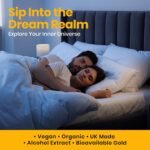 GOLD HEALING Lucid Dreaming Tincture, Blue Lotus, Mugwort, Vervain, Ginkgo Biloba, Herbal Blend to Enhance Dream Recall, 100ml, Made in The UK - Image 3