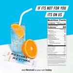 Revival Rapid Rehydration Electrolytes Powder - High Strength Vitamin C, B1, B3, B5, B12 Supplement Sachet Drink, Effervescent Electrolyte Hydration Tablets - 12 Pack Assorted Flavours - Image 5