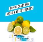 Revival Rapid Rehydration Electrolytes Powder - High Strength Vitamin C, B1, B3, B5, B12 Supplement Sachet Drink, Effervescent Electrolyte Hydration Tablets - 12 Pack Assorted Flavours - Image 6