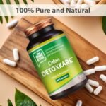 DetoxKare Colon Cleansing Supplement- 90 Vegetable Capsules | Artichoke Extract, Psyllium Husk, Dandelion Root, Magnesium, N-Acetyl Cysteine, L-Glutathione, Alpha Lipoic Acid | GMO | - Image 3