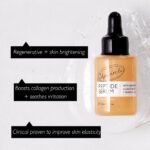 UpCircle Peptide Serum 30ml – Improves Skin Elasticity + Boosts Collagen – Custard Apple, Rich In Vitamin C + Blood Orange Brightens Skin - Vegan + Cruelty-Free - Image 4
