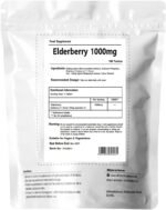 UKHealthHouse Elderberry Sambucus 5:1 Extract 1,000mg Tablets General Wellbeing Support Herbal Supplements for Men & Women Vegan Pills Tablet not Capsules or Powder (180 tabs) - Image 3