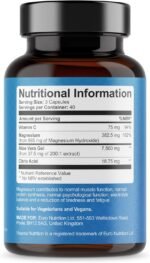 OXY 99 - Oxygen Cleanse - Vegan & Vegetarian Friendly - High Strength Cleanser with 995mg Magnesium Hydroxide Powder (40 Servings - 120 Capsules) - Image 3