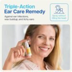 NAVEH PHARMA® Otic Guard Natural Ear Spray 3 in 1 Herbal-Oil Blend for Ear Infections & Pain, Itchy Ears Ear Wax Removal Kit Softener for Clogged Ear Relief and Swimmer’s Ear (15 ml) - Image 3