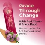 Menopause Collagen Liquid 12,000mg, 14x Marine Collagen Peptide Sachets with Red Clover, Maca, Reishi, Vitamins C D3 K2, Biotin & Zinc, Skin, Hair, Joint & Hormone Support - Passion Fruit - Image 4