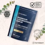 Magnesium Ashwagandha KSM-66 | 1090mg Complex with Zinc & Vitamin B6 | High Strength Ashwagandha Root Supplement | 120 Vegan Capsules | Horbaach - Image 5
