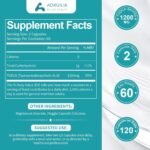 TUDCA Supplement, Tauroursodeoxycholic Acid Complex 1200mg Per Servings, Bile Salts for Liver & Gut Health Support, 120 Capsules - Image 3