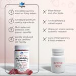 Physis Kids Probiotics Gummies with Vitamin C | 60 Gummies | Probiotics for Children | Chewable Kids Vitamins | Childrens Gut Health | Ages 2+ - Image 6