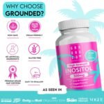 Grounded Inositol 500mg | 120 Micro Tablets | Pure Myo-Inositol for Hormonal Balance & Mental Performance | 2 Month Supply | Vegan-Friendly & Made in The UK - Image 3