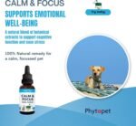 Phytopet Calm & Focus | 30ml | Natural Cognitive & Mood Support | Bacopa, Ashwagandha, St. John’s Wort | For Dogs, Cats, Birds, Horses - Image 3