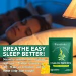 Mullein Gummies for Lungs, 2000mg Mullein Leaf Extract for Lungs Detox and Cleanse, Organic Mullein Herbal Supplement for Mucus Relief & Respiratory Support, Non-GMO, 60 Gummies (1 Month Supply) - Image 6