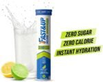 Fast&Up Reload Zero Electrolyte Tablets | Zero Sugar & Calories | Lemon & Lime Flavour | 100 Effervescent Tablets with Vitamin C & B12 | Instant Hydration & Energy - Image 6