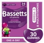 Bassetts Vitamins 3-6 Years Blackcurrant and Apple Flavour Multivitamins 30 Gummies - Image 3