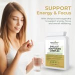 Shilajit Adaptogen Complex 90 Capsules | Two a Day | with Vitamin D3, Vitamin B6 and Zinc | Food Supplement - Image 3