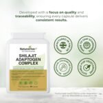 Shilajit Adaptogen Complex 90 Capsules | Two a Day | with Vitamin D3, Vitamin B6 and Zinc | Food Supplement - Image 6