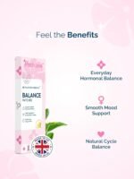 “Be Your Own Heroine” Balance Patch with Black Cohosh, Valerian, Damiana, Skullcap & Gotu Kola for PMS & Hormone Support – 15 Patches – Vegan – Made in UK - Image 3