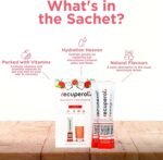 Recuperol Rehydration & Recovery Electrolytes Powder Supplement for Dehydration, 6 Sachets, Replace Mineral Salts & Fluids, Zinc, Vitamin C, B12, D3, Potassium, Natural Cherry Flavour - Image 6