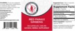 100% Authentic Korean Red Panax Ginseng Capsules -500 mg. Potent Ground Ginseng Root Extract Powder - No Fillers, Binders or Other Additives. (150 ct) - Image 3