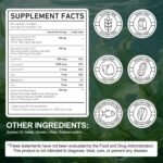 Organic Spirulina Capsules - 3100MG Per Serving, Spirulina Chlorella Powder Supplement, Green Algae Supplement Rich in Chlorophyll, Vegan & High Protein Non GMO, 300 Capsules - Image 9