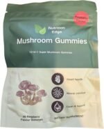 12-in-1 Super Mushroom Supplement Gummies – Lion’s Mane, Reishi & Enoki for Focus, Brain & Immune Support | Vegan - Image 3